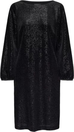 Elena Miro Dames, Jurken, Zwart, Maat: 6XL Poliester