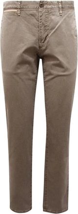 AT.P. CO Heren, Broeken, Beige, Maat: XS Katoen