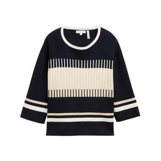 Tom Tailor Dames, Truien, Blauw, Maat: M