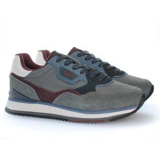 Harmont & Blaine Tech Runner - Heren - Schoenen - Grijs - Maat: 40 EU Leer