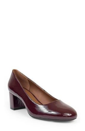 Aerosoles Faux Leather Pump in Merlot at Nordstrom Rack, Size 8.5