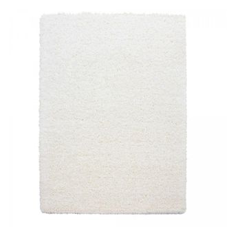 Un amour de tapis Alfombra tejida de pelo largo y pelo largo, crema 160x230