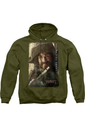 Gildan The Hobbit Bofur Adult Pull Over Hoodie / Hooded Sweatshirt