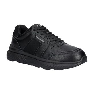 A|X Armani Exchange Sneakers - Heren - Schoenen - Zwart - Maat: 46 EU Leer