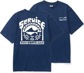 Service Works Milos Graphic T-Shirt in Navy at Nordstrom, Size Xx-Large