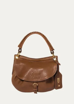 Miu Miu Rendez-vous Leather Top-Handle Bag