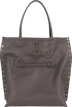 Zanellato Brown Leather Tote Bag