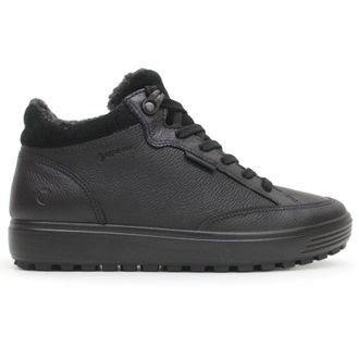 Ecco Ecco Soft 7 Tred 450493 Oiled Nubuck Womens Comfort Trainers - Black - Size:UK 7.5
