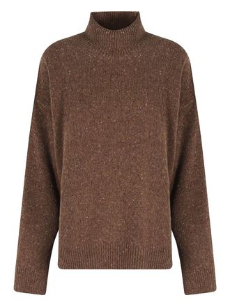 Department Five Peggy roll-neck sweater - women - Wool/Polyamide/Viscose - S - Brown