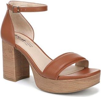 Life Stride Ashland Ankle Strap Platform Sandal in Tan at Nordstrom, Size 8.5