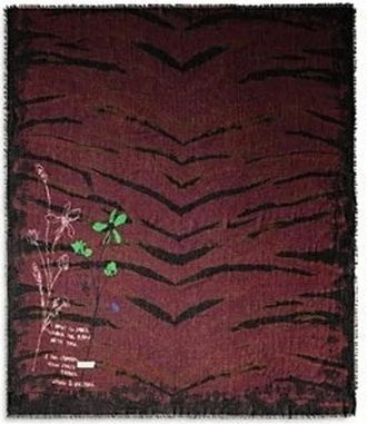 Zadig&Voltaire Accessoires, Dames, Bruin, ONE Size, Delta Tiger Sjaal