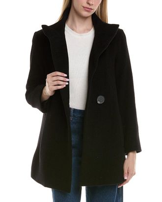 Fleurette Fleurette Wool-Blend Coat
