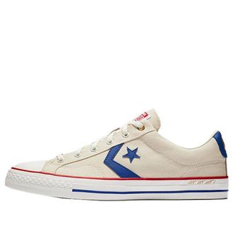 Converse Star Player Ox Creamwhite Blue 161409C