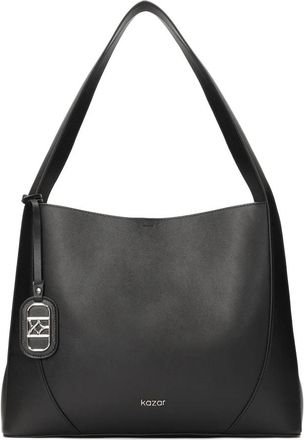 Kazar Zwarte schoudertas - Dames - Schoudertassen - Zwart - ONE Size - Leer - Tassen