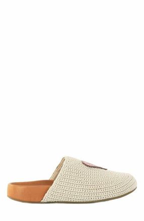 The Sak Bolinas Crochet Clog Shoe in Ecru Rosewood Heart at Nordstrom, Size 11