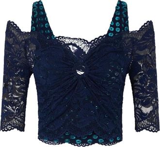 Paco Rabanne Dames, Blouses & Shirts, Blauw, Maat: XS