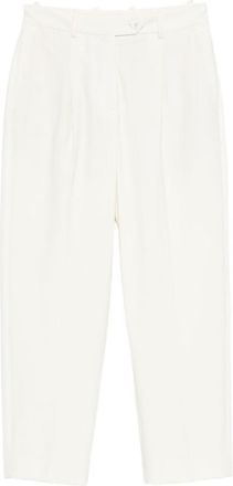 Circolo 1901 White Cotton trousers