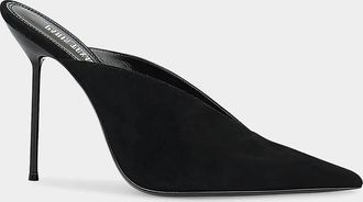 PARIS TEXAS Lidia 105MM Patent Leather Mules