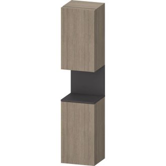 Duravit Qatego Armario Alto, Puerta Bisagra Izquierda, - Duravit