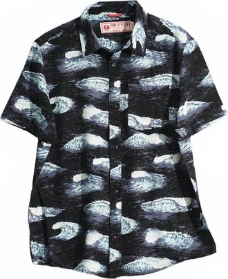 Iron And Resin Mens Bonzai Shirt In Black