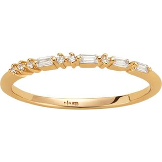 Made by Mary ILY Morse Code Ring in Gold Vermeil at Nordstrom, Size 9