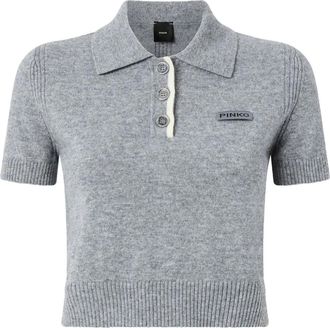 Pinko Polo a maniche corte - Grigio