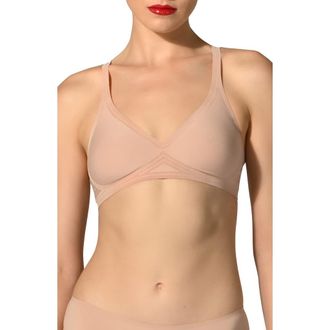 Wolford Contour Skin 3W Wireless Bra in Rose at Nordstrom, Size 34C