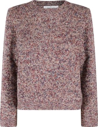 Gran Sasso Truien & Vesten, Dames, Rood, M, Round-neck Truien