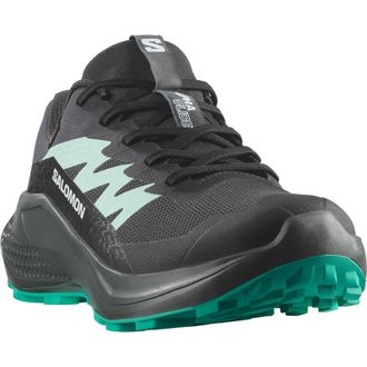 Salomon Laufschuh SALOMON ALPHAGLIDE GORE-TEX W, Damen, Gr. 40,5, phantom, urban chic, waterfall, Synthetik, Textil, Schuhe Laufschuh, wasserdicht