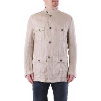 Husky Linen Mens Coat