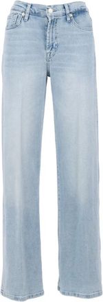 7 For All Mankind Straight Jeans, male, Blue, Size: W27 Lotta Tailorless Jeans