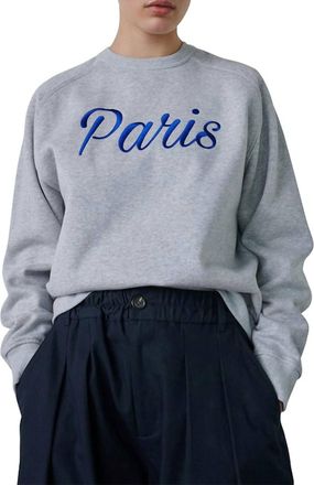 SOEUR Thibault Sweatshirt In Gris
