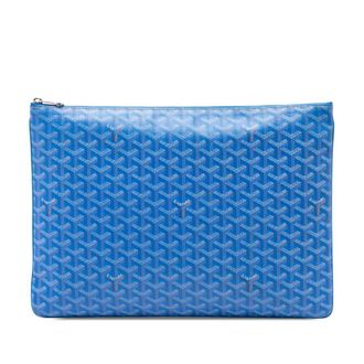 Goyard Pre-owned Goyard Goyardine Senat GM Clutch Ladies 7HOFA9H3LWWL8A5S