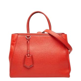 Fendi Pre-owned Handbags, female, Red, Size: ONE SIZE Pre-owned Vintage Shoulder Bag