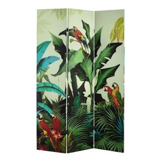 Maisons du monde Biombo estampado tropical