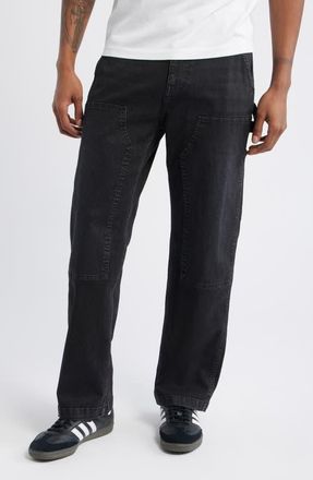 Corridor Stretch Denim Carpenter Jeans in Black at Nordstrom, Size 36