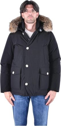 Woolrich Arctic Anorak - Heren - Jassen - Zwart - Maat: XL Katoen