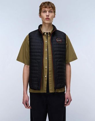 Napapijri Mens Napapijri Amiata Vest - Black - Size: 42/Regular