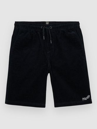Volcom Outer Spaced Ew Cord Kids Korte Broek zwart