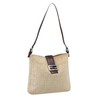 Fendi Pre-owned Tote Bag - Dames - Pre-owned - Beige - Maat: ONE Size Leer
