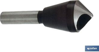 cofan Avellanador C&oacute;nico Agujero / 10 - 15 Mm, Avellanador C&oacute;nico 90&deg; Con Agujero En Acero R&aacute;pido Rectificado. - Cofan