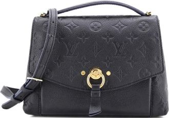 Louis Vuitton Blanche Handbag Monogram Empreinte Leather BB shoulder bag - Blauw