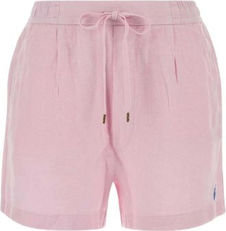 Ralph Lauren Logo-embroidered Drawstring Shorts