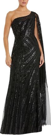 Mac Duggal Sequin Maxi Dress