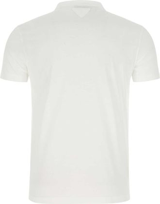 Prada Mens White Cotton T-Shirt Set F0009