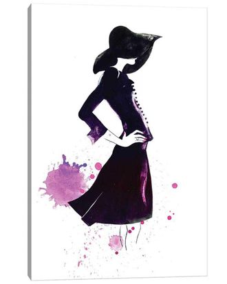 iCanvas Icanvas Shadow Girl Wall Art