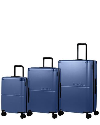 Champs Luggage Earth 3Pc Expandable Luggage Set