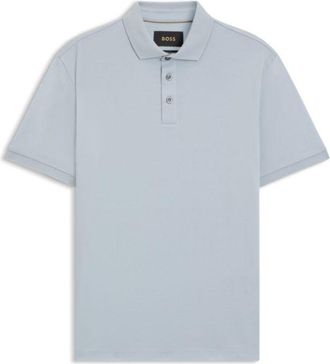 BOSS Regular-fit polo shirt in mercerized Italian cotton