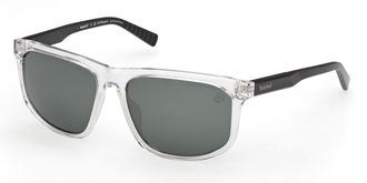Timberland TB00036-H Polarized 26R Mens Sunglasses Clear Size 60