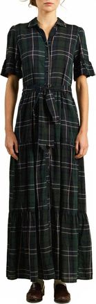Trovata Martine Dress In Windsor Plaid